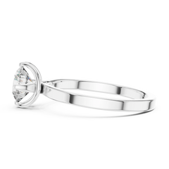 Aurevia Eternal Bloom Solitaire Ring