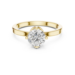 Aurevia Eternal Bloom Solitaire Ring