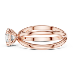 Aurevia Infinity Embrace Solitaire Ring