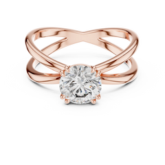 Aurevia Infinity Embrace Solitaire Ring