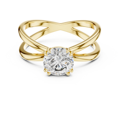 Aurevia Infinity Embrace Solitaire Ring