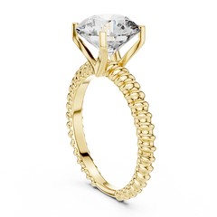 Aurevia Royal Weave Solitaire Ring
