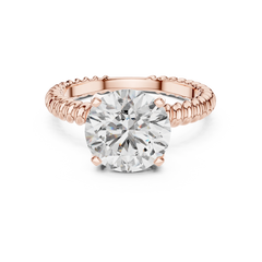 Aurevia Royal Weave Solitaire Ring