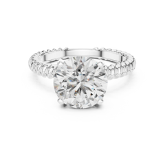 Aurevia Royal Weave Solitaire Ring