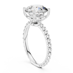 Aurevia Celeste Bead Solitaire Ring