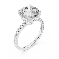 Aurevia Celeste Bead Solitaire Ring