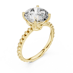 Aurevia Celeste Bead Solitaire Ring