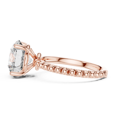 Aurevia Celeste Bead Solitaire Ring