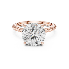 Aurevia Celeste Bead Solitaire Ring