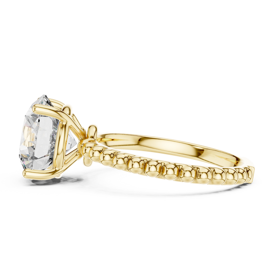 Aurevia Celeste Bead Solitaire Ring
