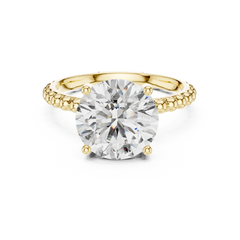 Aurevia Celeste Bead Solitaire Ring