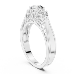 Aurevia Trinity Elegance Diamond Ring