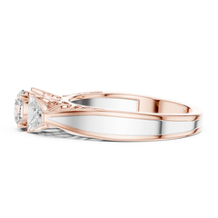Aurevia Trinity Elegance Diamond Ring