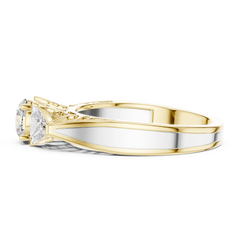 Aurevia Trinity Elegance Diamond Ring