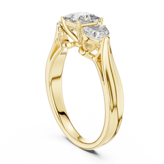 Aurevia Triad Majesty Diamond Ring