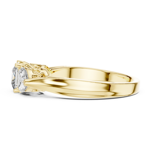 Aurevia Triad Majesty Diamond Ring