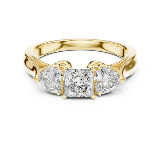 Aurevia Triad Majesty Diamond Ring