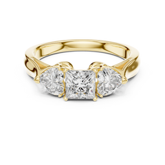 Aurevia Triad Majesty Diamond Ring