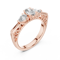 Aurevia Oval Serenade Diamond Ring