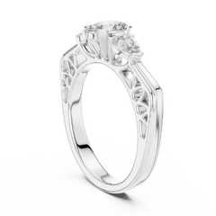 Aurevia Oval Serenade Diamond Ring