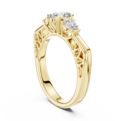 Aurevia Oval Serenade Diamond Ring
