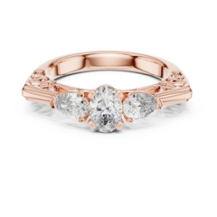 Aurevia Oval Serenade Diamond Ring