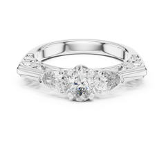 Aurevia Oval Serenade Diamond Ring