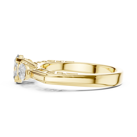 Aurevia Oval Serenade Diamond Ring