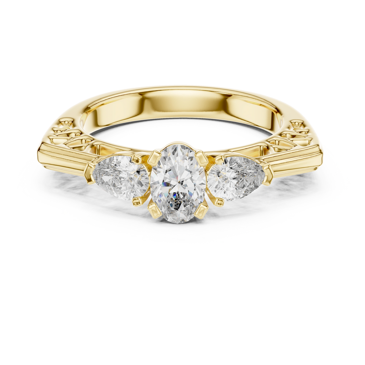 Aurevia Oval Serenade Diamond Ring