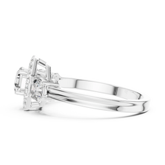 Aurevia Heirloom Halo Diamond Ring
