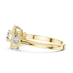 Aurevia Heirloom Halo Diamond Ring