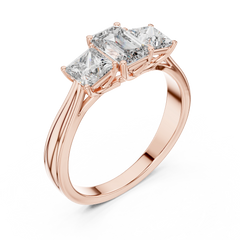 Aurevia Imperial Emerald Diamond Ring