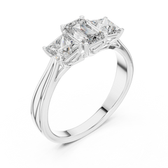 Aurevia Imperial Emerald Diamond Ring