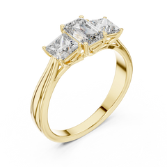 Aurevia Imperial Emerald Diamond Ring