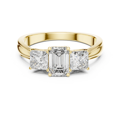 Aurevia Imperial Emerald Diamond Ring