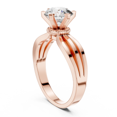 Aurevia Trine Splendour Solitaire Ring