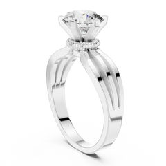 Aurevia Trine Splendour Solitaire Ring