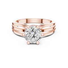 Aurevia Trine Splendour Solitaire Ring