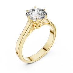 Aurevia Classic Brilliance Solitaire Ring