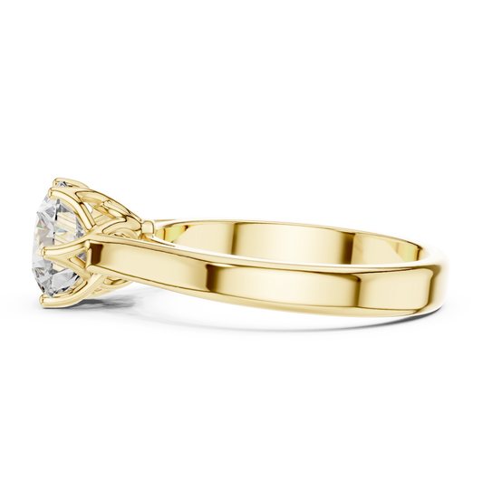 Aurevia Classic Brilliance Solitaire Ring