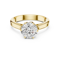Aurevia Classic Brilliance Solitaire Ring