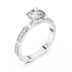 Aurevia Celestial Glow Diamond Ring