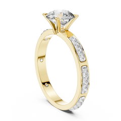 Aurevia Celestial Glow Diamond Ring