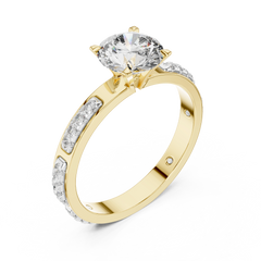 Aurevia Celestial Glow Diamond Ring