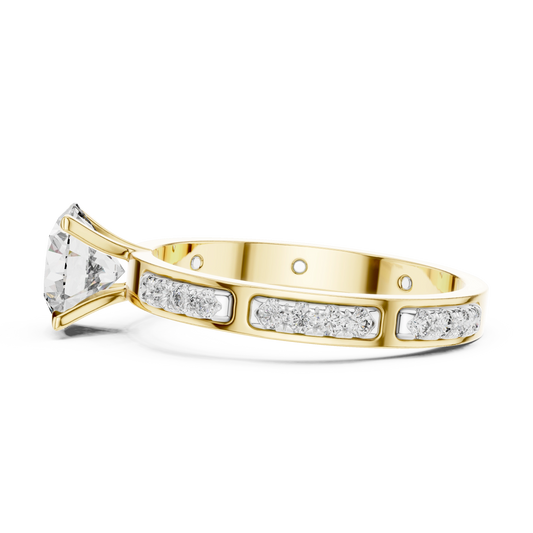 Aurevia Celestial Glow Diamond Ring