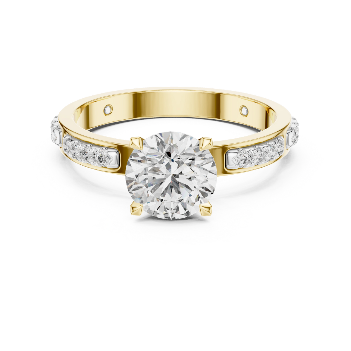 Aurevia Celestial Glow Diamond Ring