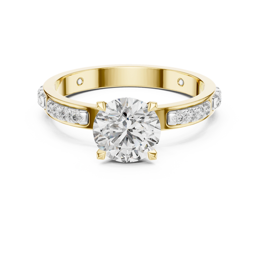 Aurevia Celestial Glow Diamond Ring