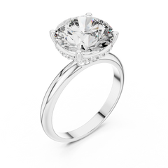 Aurevia Regal Lumina Solitaire Ring