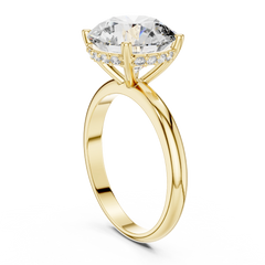 Aurevia Regal Lumina Solitaire Ring