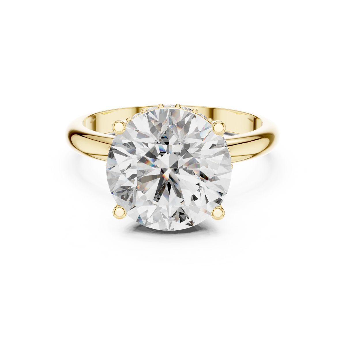 Aurevia Regal Lumina Solitaire Ring